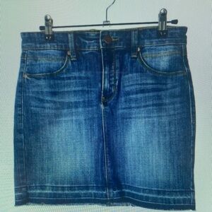Denim Mini Skirt